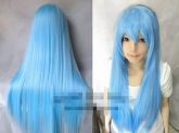Peruca Azul 80cm